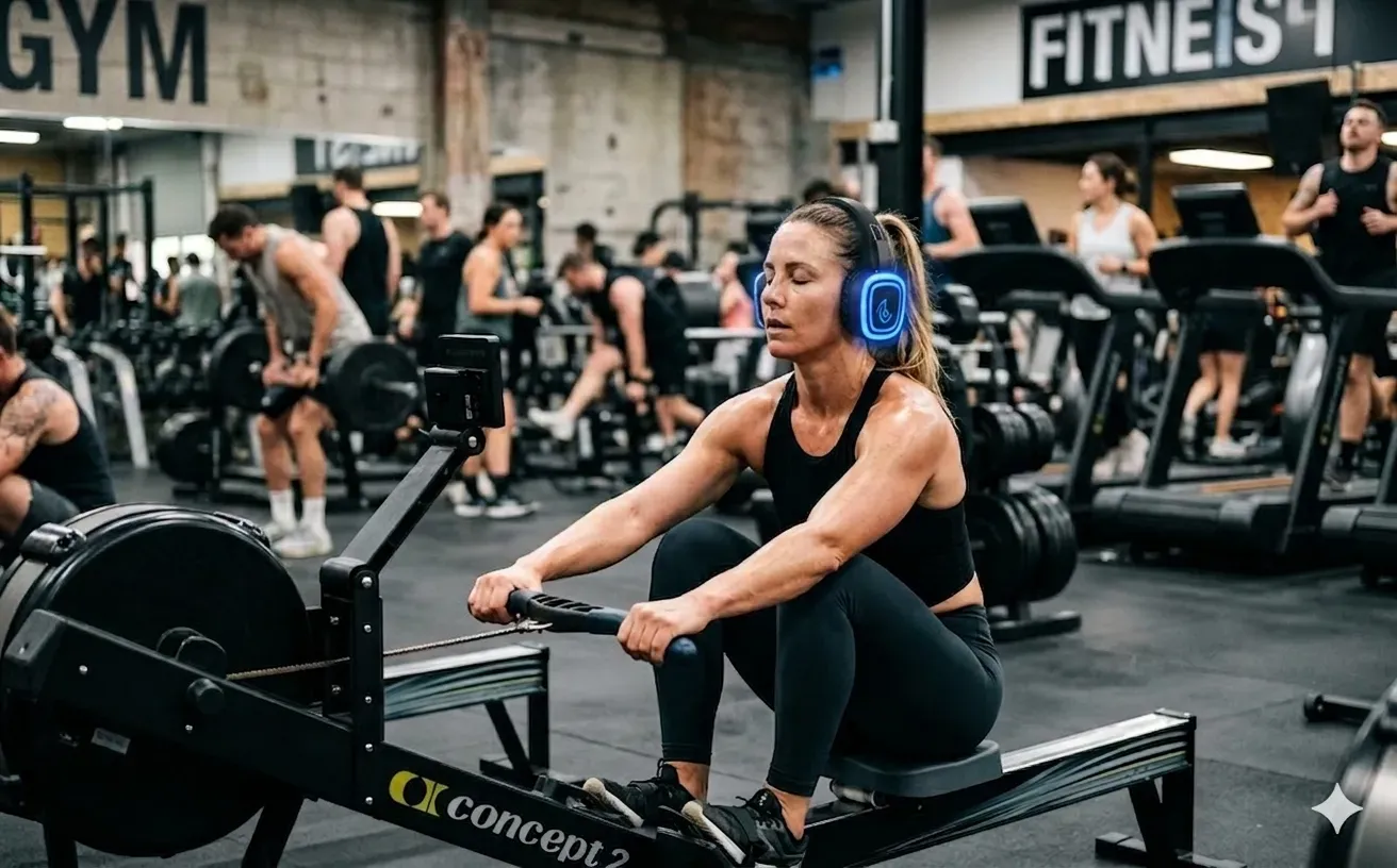 The Power of Flow: How Immersive Audio Doubles Member Workout Efficiency by Blocking Out Ambient Noise​