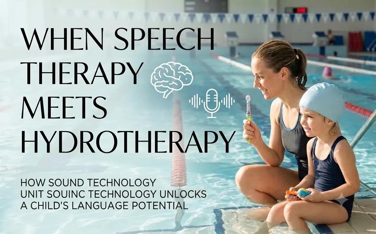 When Speech Therapy Meets Hydrotherapy: How Sound Technology Unlocks a Child’s Language Potential