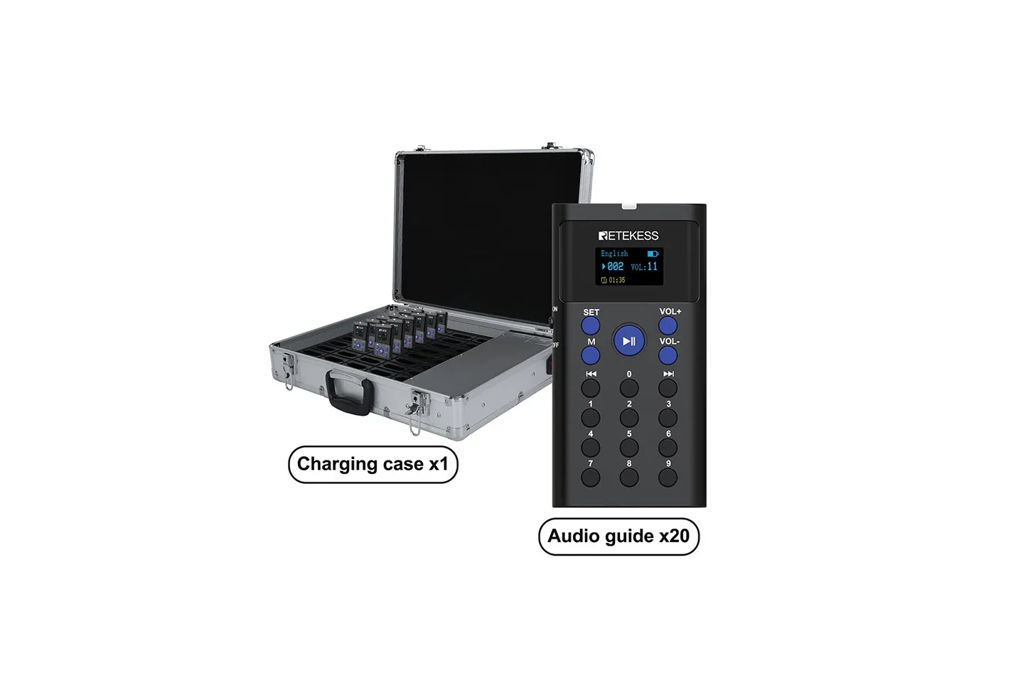 Audio Guide Equipment