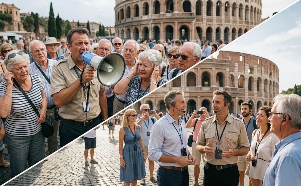From Group Travel Struggles to Seamless Experiences: How Tour Guides Use Technology to End "Microphone Shouting"