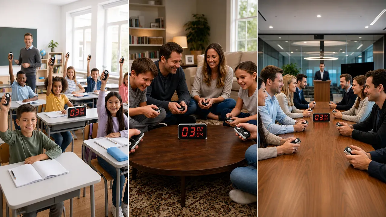 Smart Ways to Use Retekess TM103 Handheld Game Show Buzzers Across Scenarios