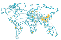 global growth chart icon