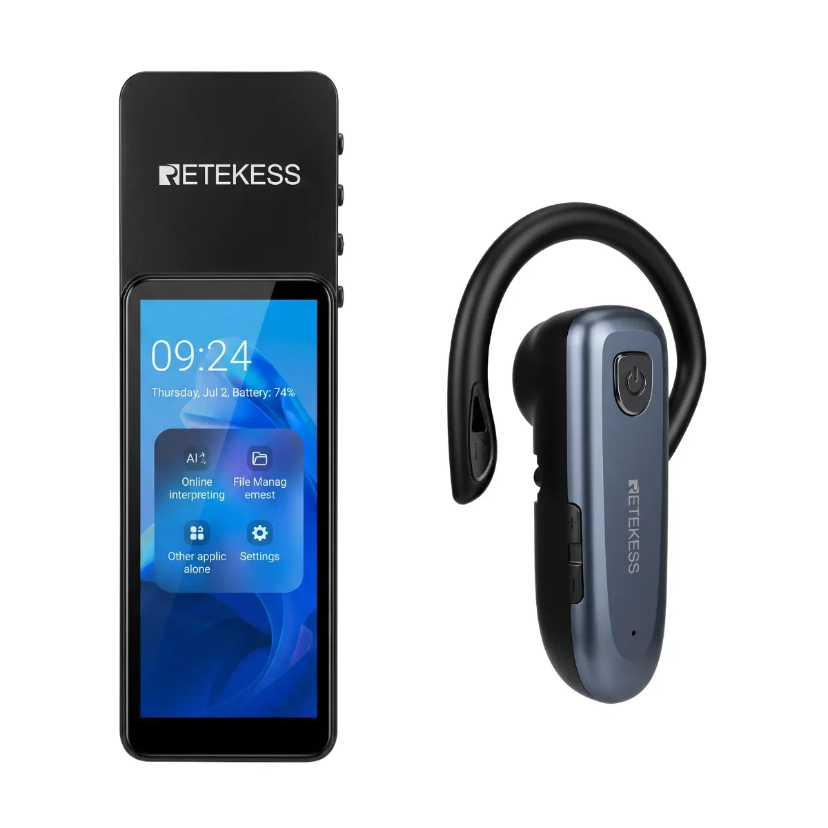 Retekess TT136 AI Wireless Interpretation System | Real-time
