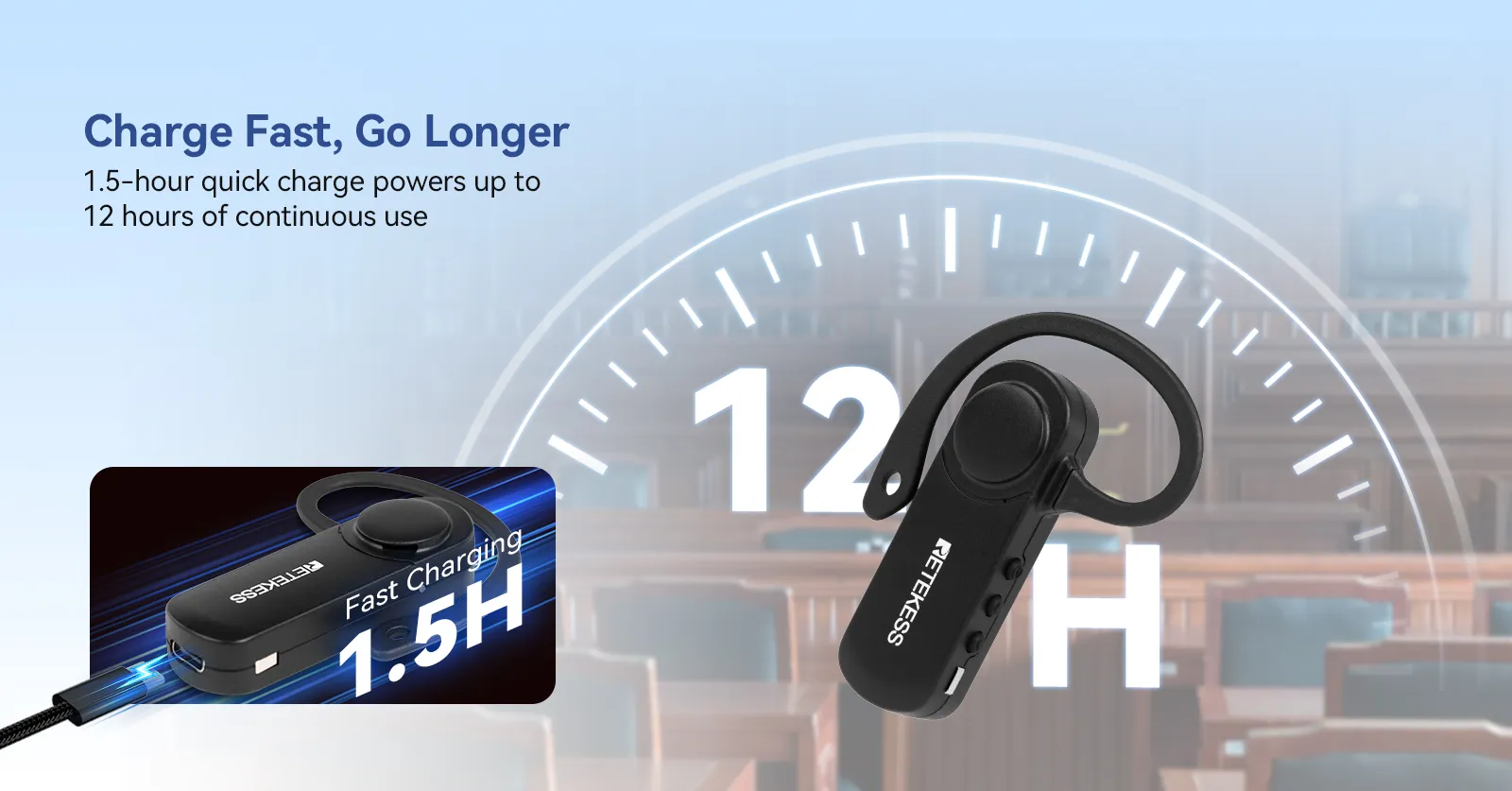 Fast charging receiver