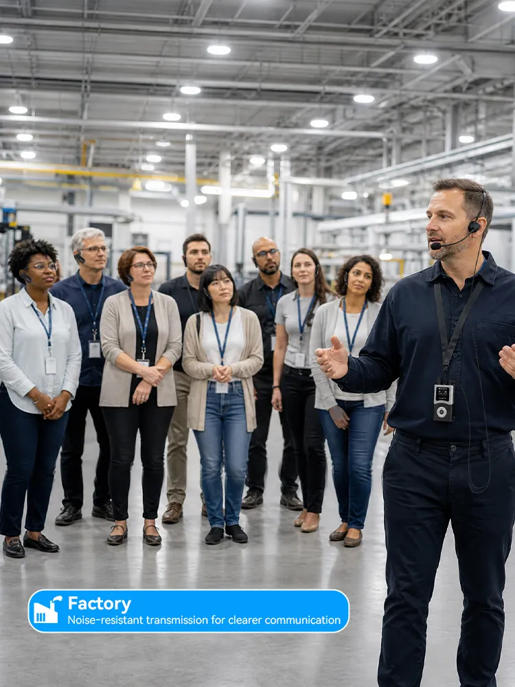 Factory tour use