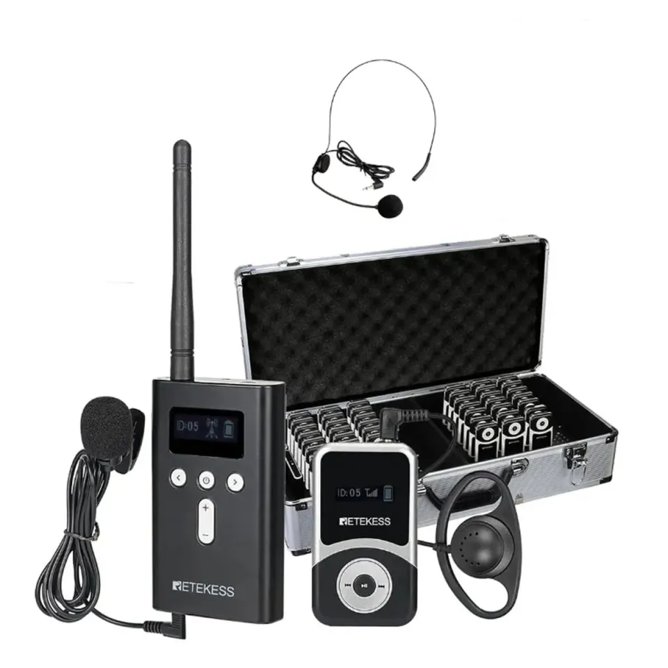 T130S T131S Whisper Radios for Tour, Church, Factory Visit, School, Interpretation and Assisted Hearing