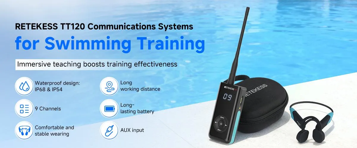 Retekess TT120 Aquatic Training Audio System