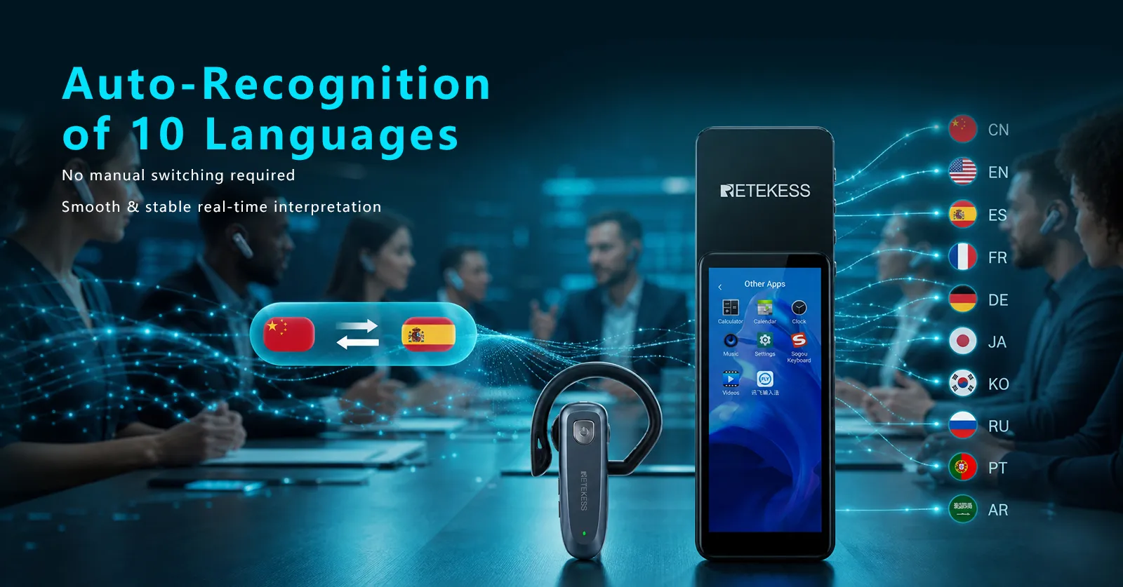 TT136 smart language recognition image