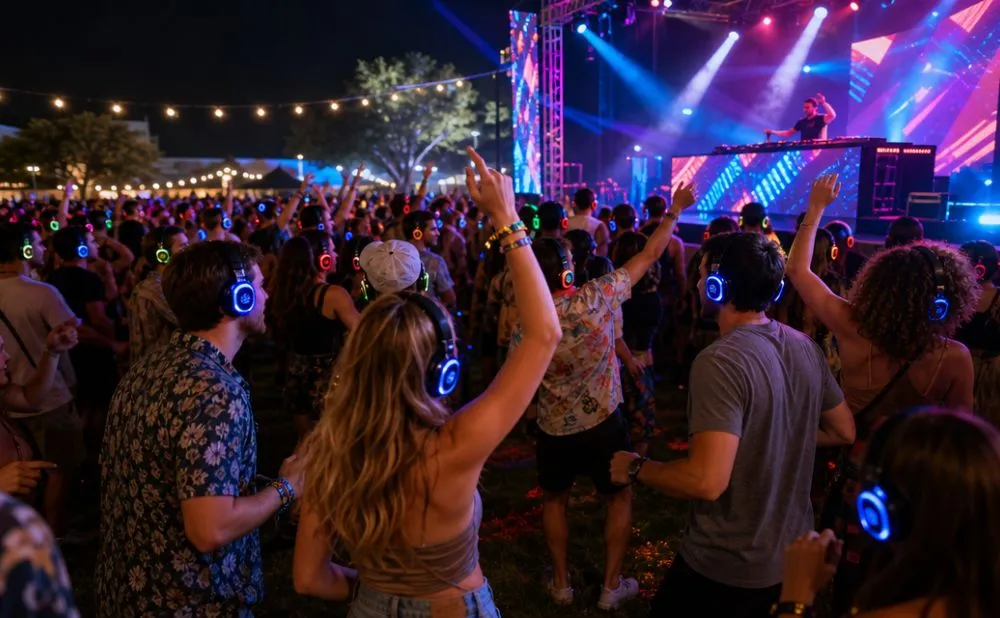 How Silent Disco Solves the Biggest Problem at Outdoor Music Festivals: Noise Complaints & Curfews
