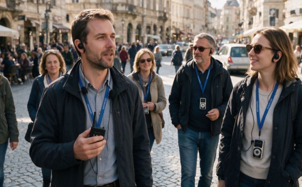 Noisy Guided Tours? How a Tour Guide Communication System Fixes Audio