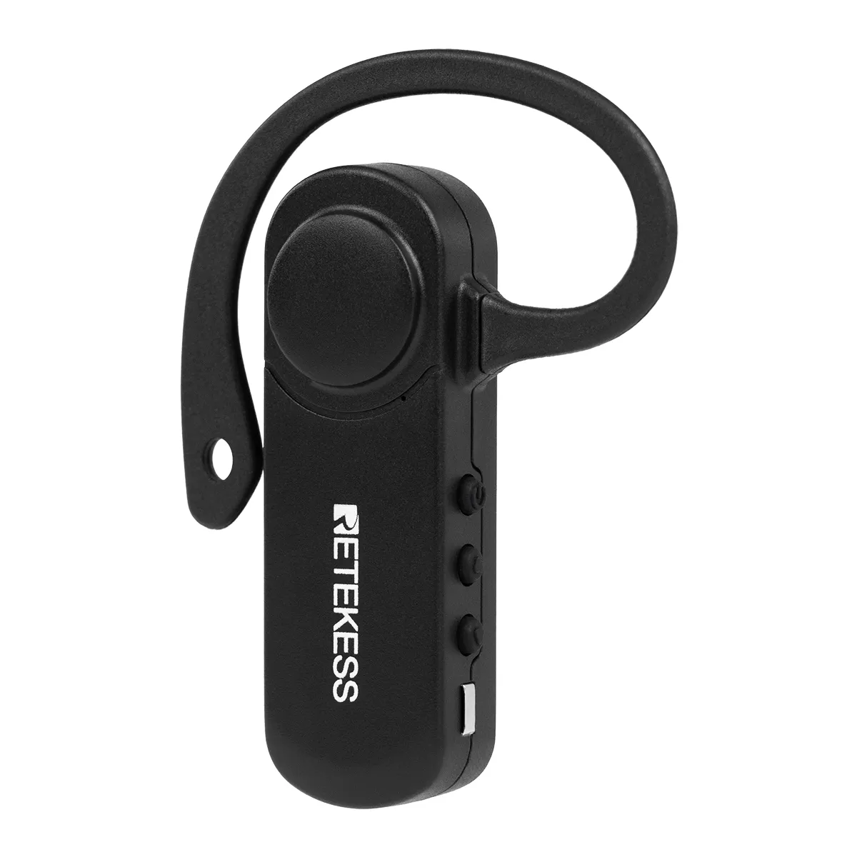 T131R Wireless Tour Guide Receiver with Earhook Design, UHF Digital Audio Receiver for T130U Transmitter
