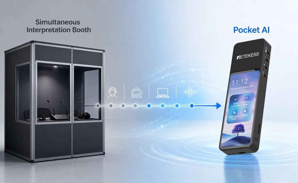 The Evolution of Simultaneous Translation: From Heavy Booths to Pocket AI