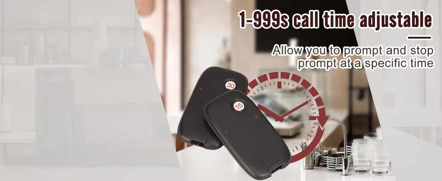 Retekess TD175P adjustable alert time