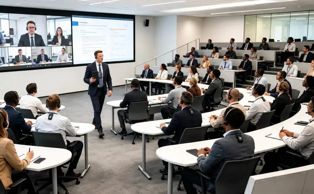 How Two-Way Wireless Audio Transmitters Transform Corporate Training Interaction