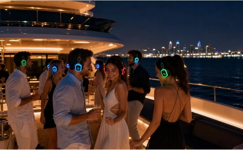Silent Disco for Yacht Parties: Premium Vibes, Zero Noise Complaints