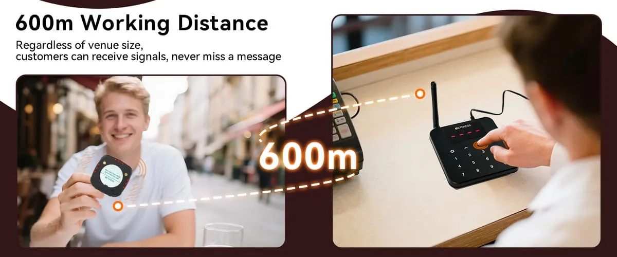td186 600 meter operating range