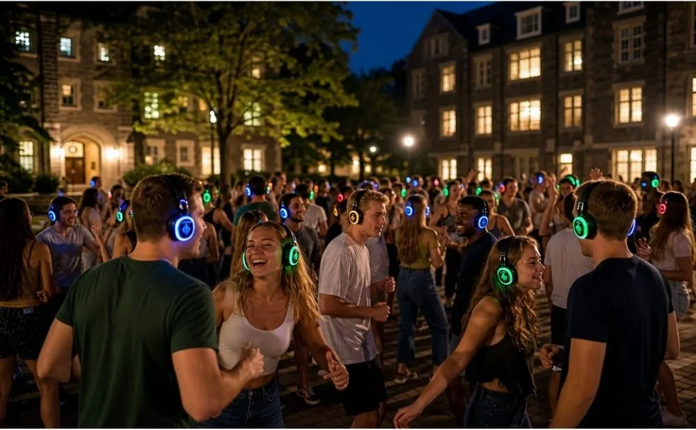 Silent Disco for College Welcome Week: Fun Campus Events Without Noise Complaints
