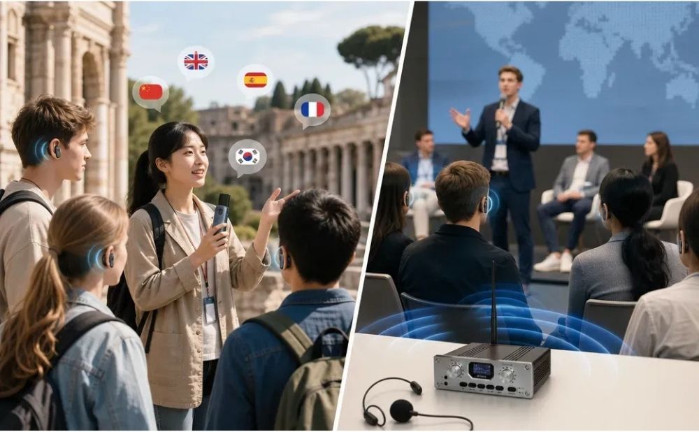 How to Set Up a Simultaneous Interpretation System for International Summer Camps & Multi-Language Youth Forums