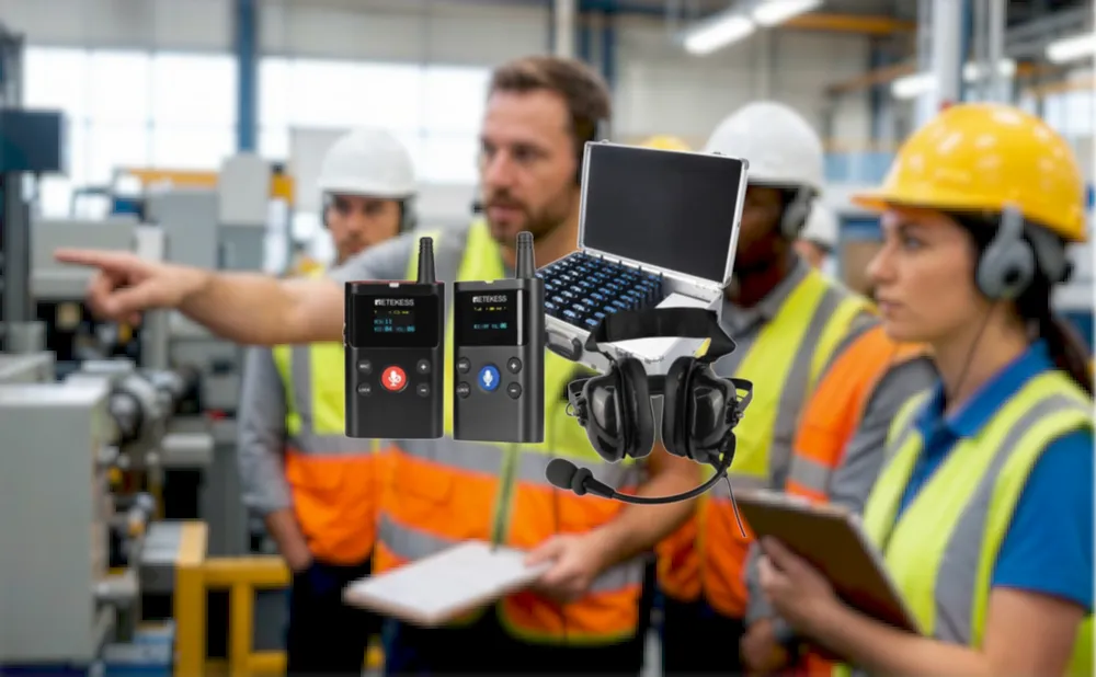 Industrial Safety Starts Here: How Wireless Audio Systems Boost Factory Onboarding and Training Efficiency
