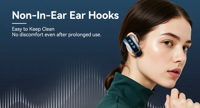 Retekess TT106S lightweight earhook receiver with soft silicone fit