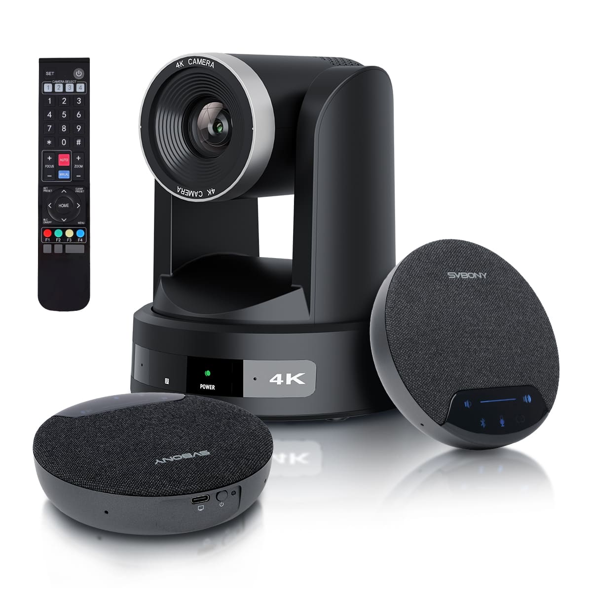 Retekess SVN A5 4K AI PTZ Video Conference System with 10x Optical Zoom & AI Human Tracking