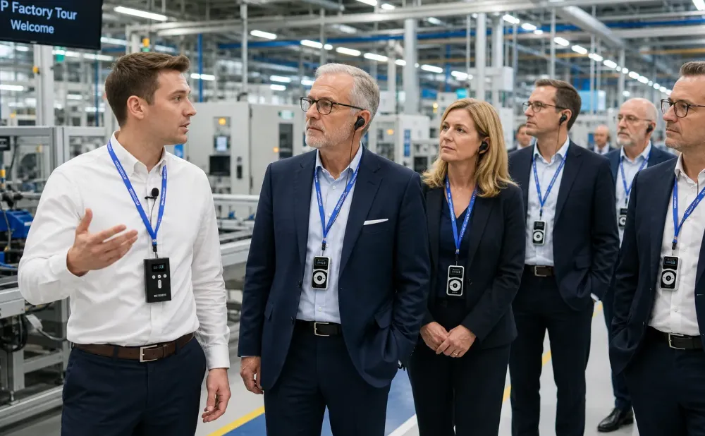 VIP Factory Tours: Why Communication Quality Shapes Brand Perception