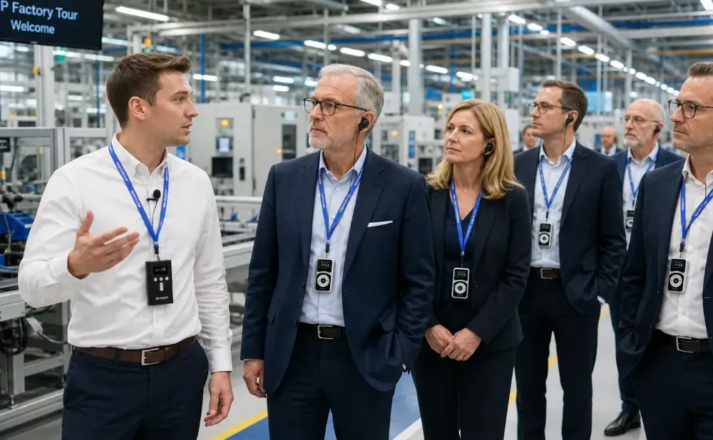 VIP Factory Tours: Why Communication Quality Shapes Brand Perception