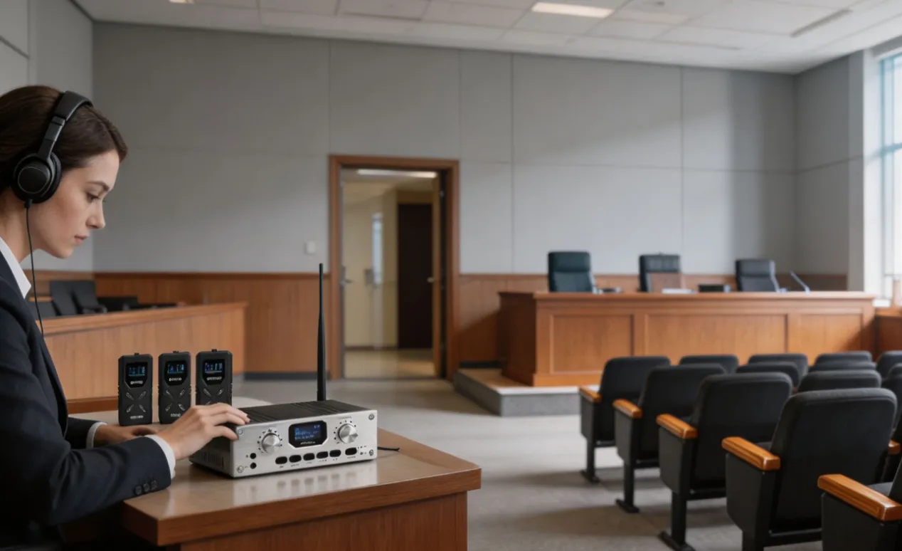 Courtroom Interpretation Systems for Judicial Compliance & Clarity