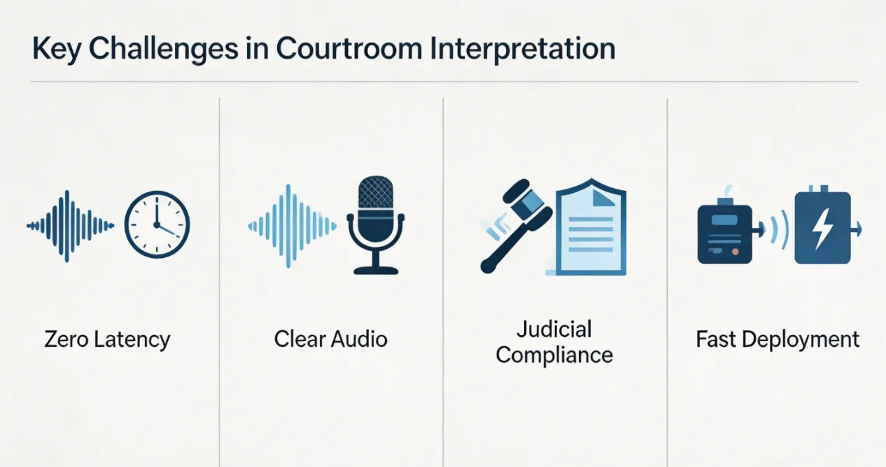 four-core-challenges-of-courtroom-audio-interpretation-for-judicial-compliance