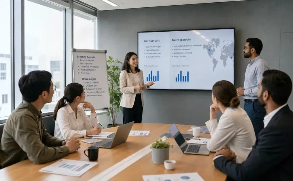 Small Business Meeting Translation Made Easier with AI Simultaneous Interpretation