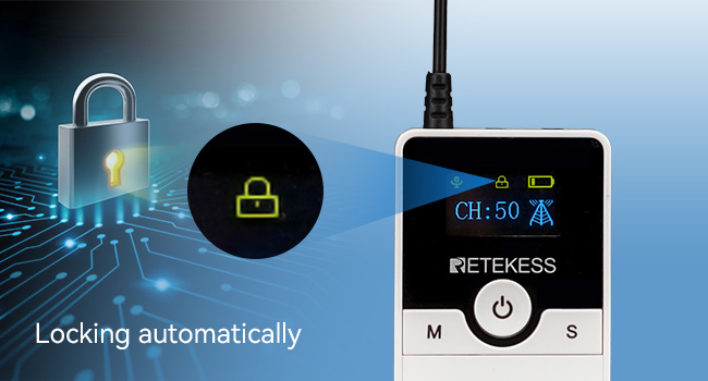 TT116 auto-lock feature