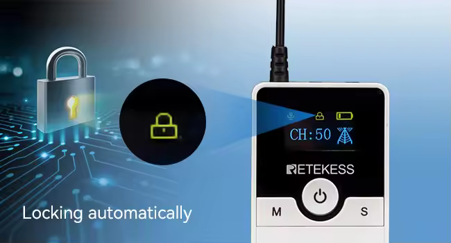 TT116 auto-lock feature