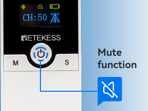 TT116 one-touch mute
