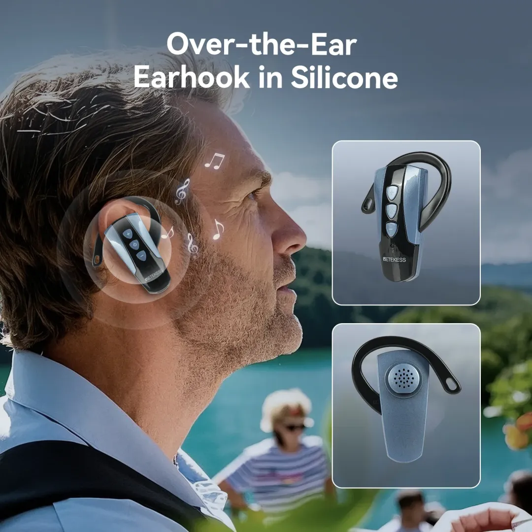 TT106S wireless ear-hook receiver for left and right ear