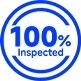 100% inspected