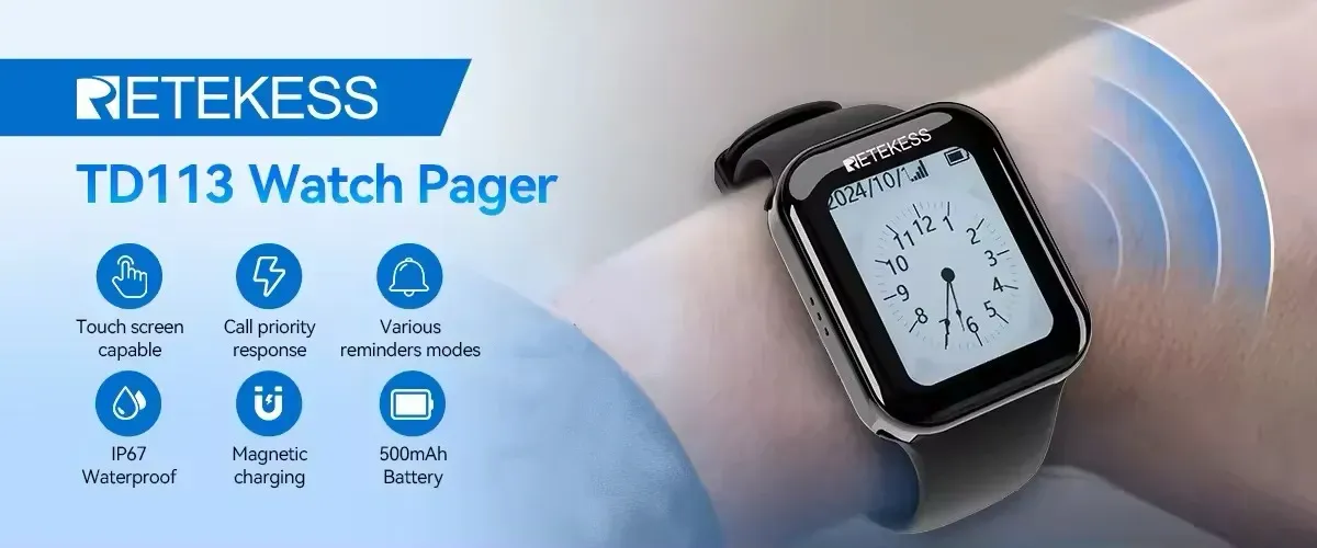 Retekess TD037 + TD113 pager kitchen system