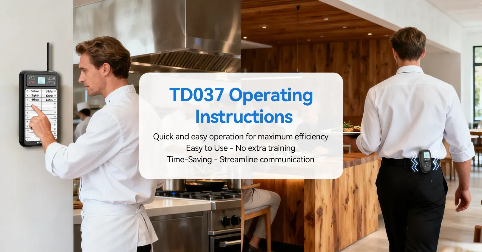 TD037 and TD114 used across multiple work areas
