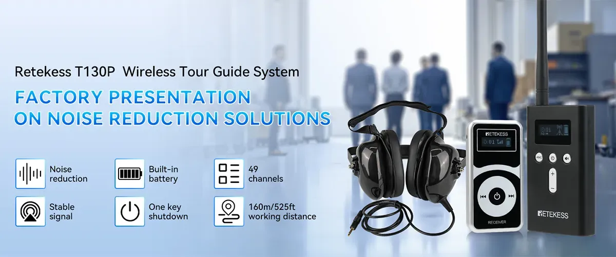 wireless tour headsets system