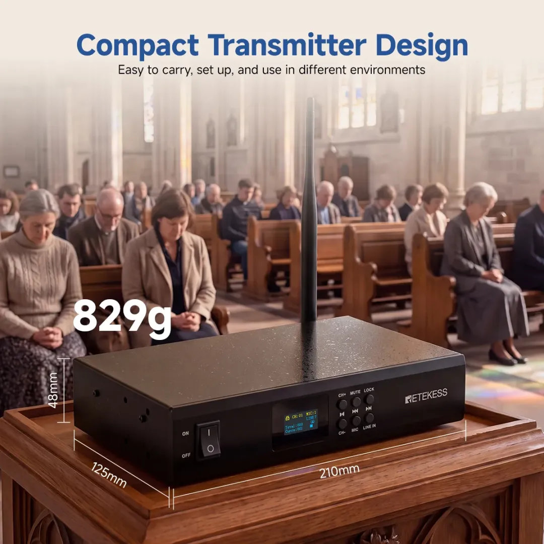 Compact transmitter design