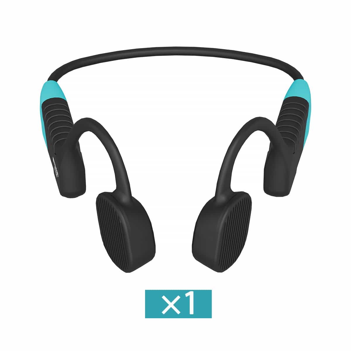 TT120 Swimming Waterproof Bone Conduction Headphone Receiver for Coaching, Tour