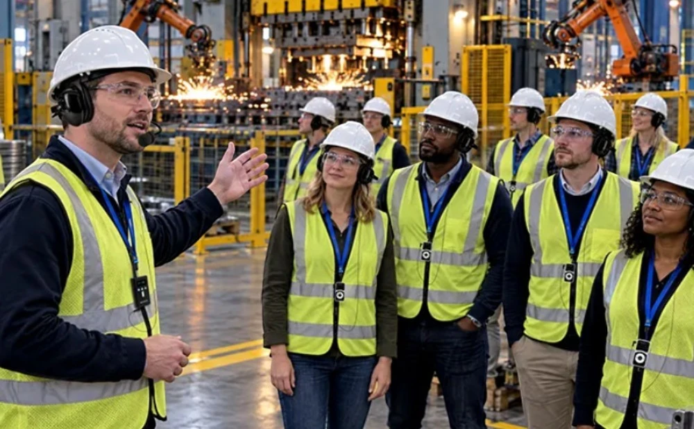 Manufacturing Day Factory Tours: Can Everyone Hear Behind the Safety Line?