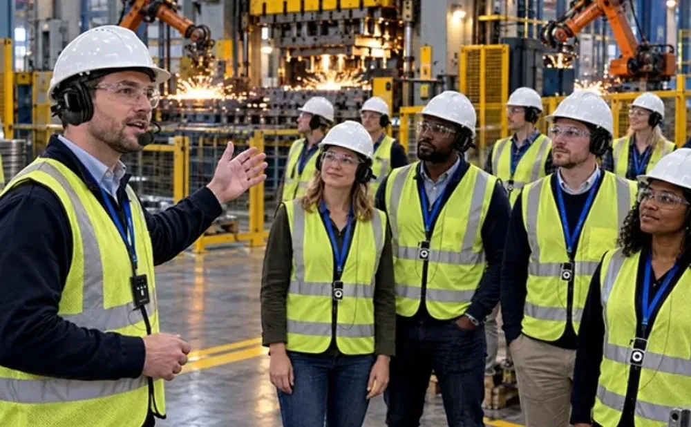 Manufacturing Day Factory Tours: Can Everyone Hear Behind the Safety Line?