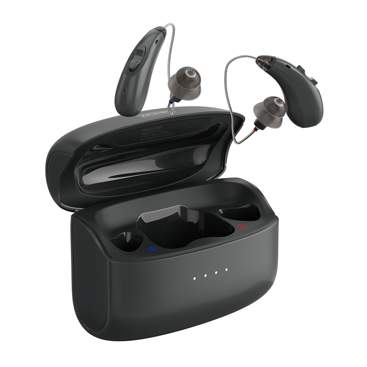 Christmas Gift for Seniors | TE105 RIC IP68 Waterproof Hearing Aid with Bluetooth and App Support for Moderate to Severe Hearing Loss