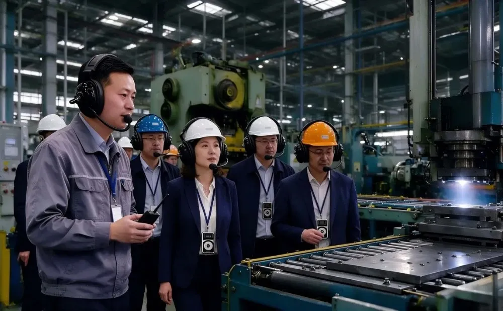 Dual Noise Reduction: The Best Noise Cancelling Tour Guide System for Factory Tours