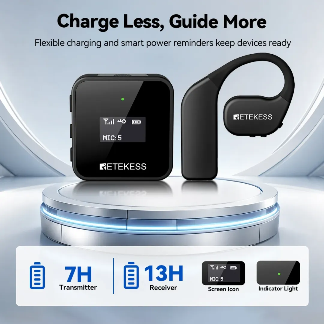 Retekess TT135 battery life