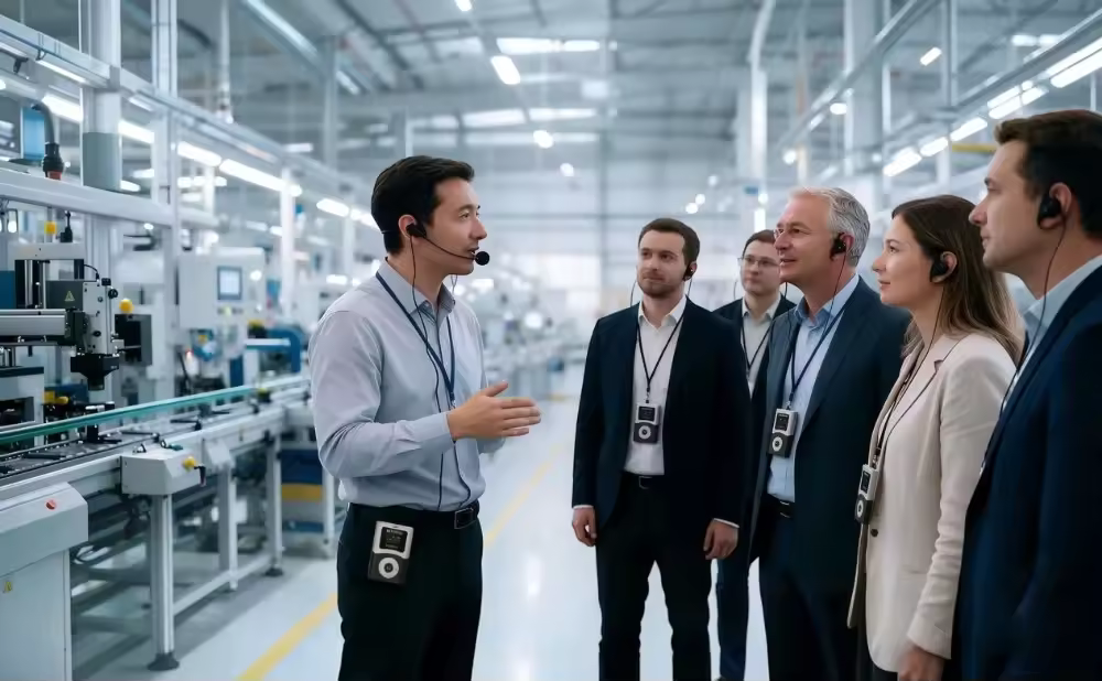 How to Build a Factory Tour Communication Solution That Works for All Plant Visit Scenarios