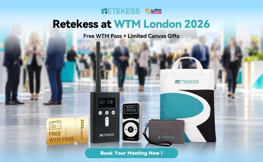 Meet Retekess at WTM London 2026:  Making Tourism Communication More Effortless
