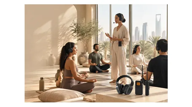 How Retekess TA003P & TA004S Helped a Riyadh Breathwork Coach Create More Immersive and Flexible Wellness Sessions